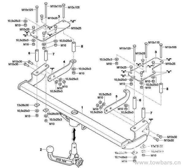 房車拖鉤的養護
